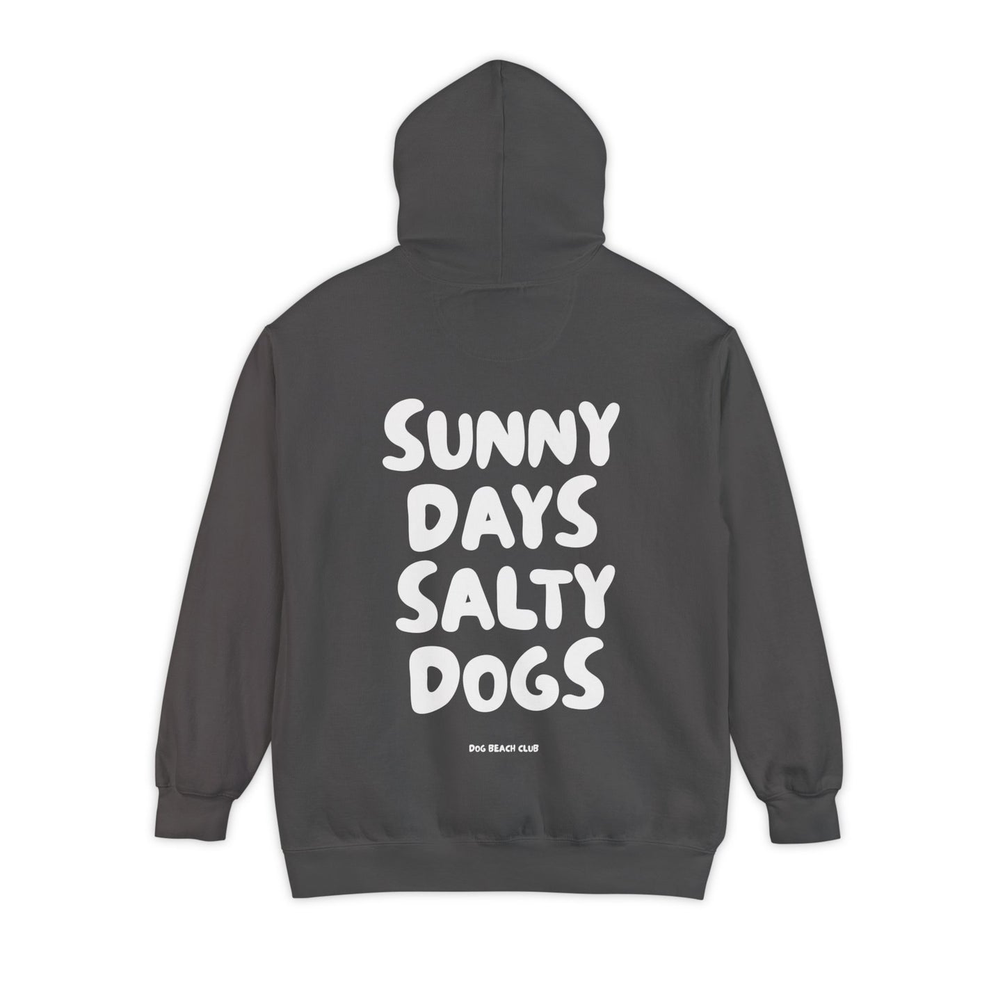 Sunny Days Salty Dogs Hoodie | Hooded Sweatshirt for Dog Beach
