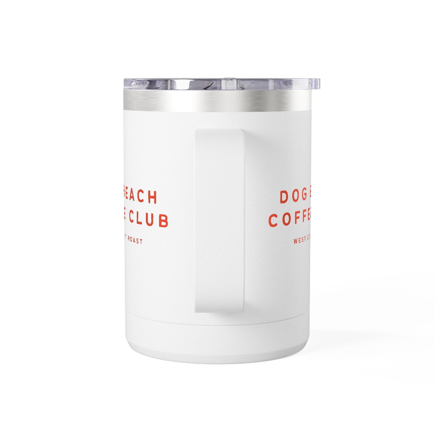 Dog Beach Insulated Coffee Mug 15oz