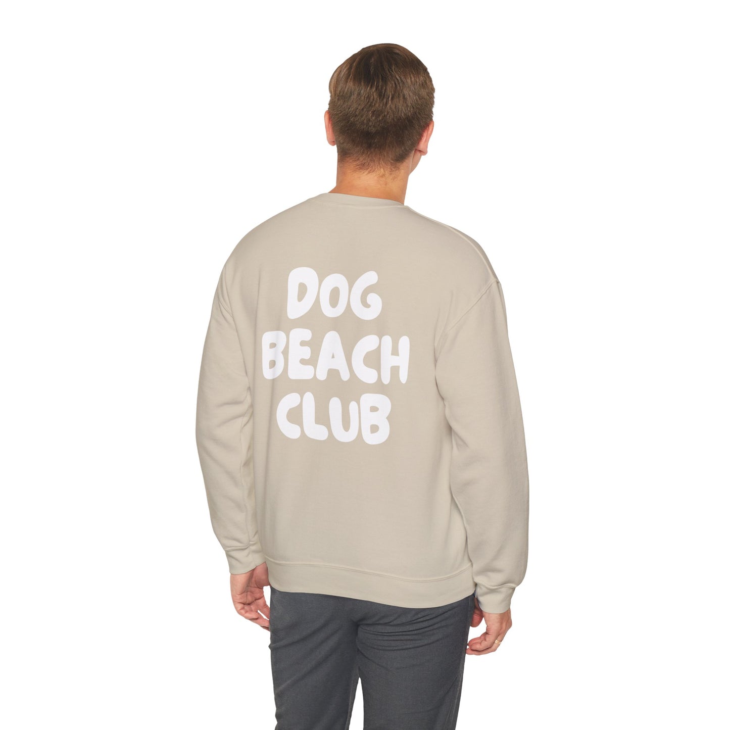 Dog Beach Club Sweatshirt | Cozy Crewneck for Dog Beach Lovers