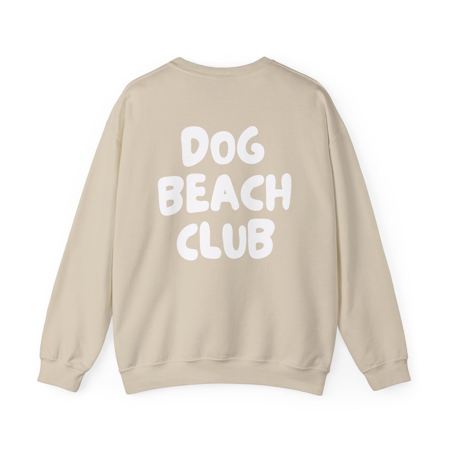 Dog Beach Club Sweatshirt | Cozy Crewneck for Dog Beach Lovers