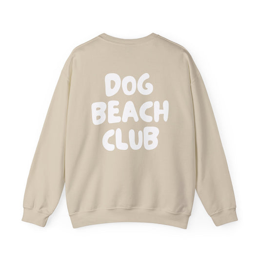 Dog Beach Club Sweatshirt | Cozy Crewneck for Dog Beach Lovers