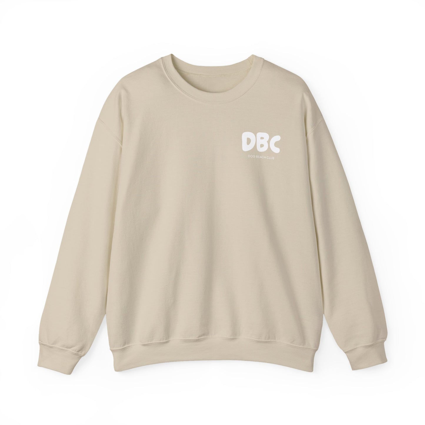 Dog Beach Club Sweatshirt | Cozy Crewneck for Dog Beach Lovers